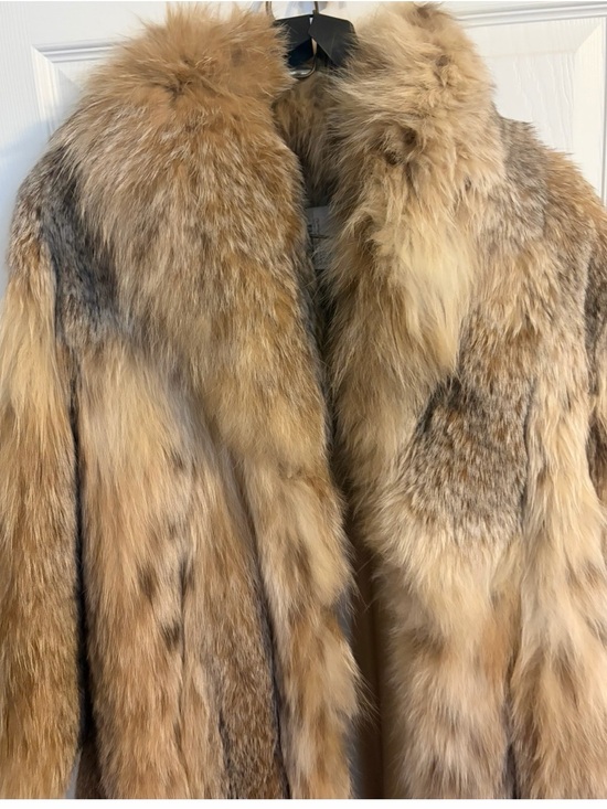 Peter Duffy New York Jackets & Blazers - Vintage Peter Duffy New York Genuine Lynx Fur Coat Full Length